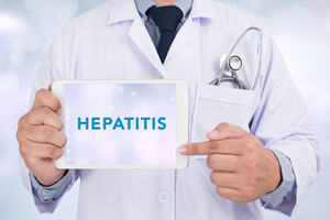 Different types of hepatitis.