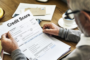 Checking to see if your credit is in good standing.