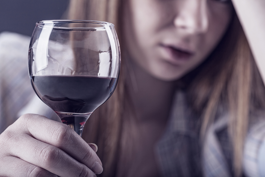 Woman In Depression