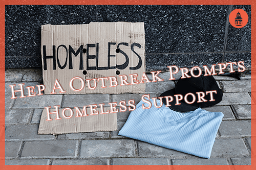 homeless sign on sidewalk in san diego